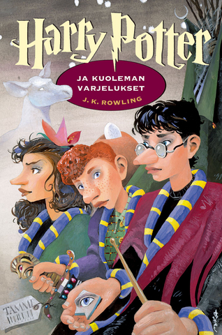 harry potter and the deathly hallows film cover. Finnish Deathly Hallows cover