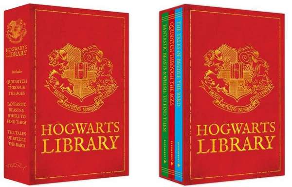 Hogwarts Library Set of 3 Books: Quidditch Through the Ages