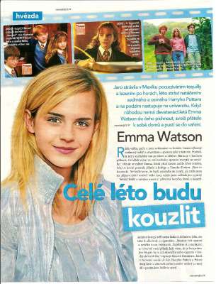 Emma Watson Magazine Cover. Emma Watson has been featured