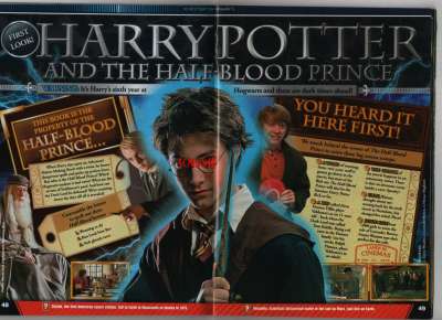 Harry Potter Image Gallery Snitchseeker Com Hbp In The Media K Zone Magazine