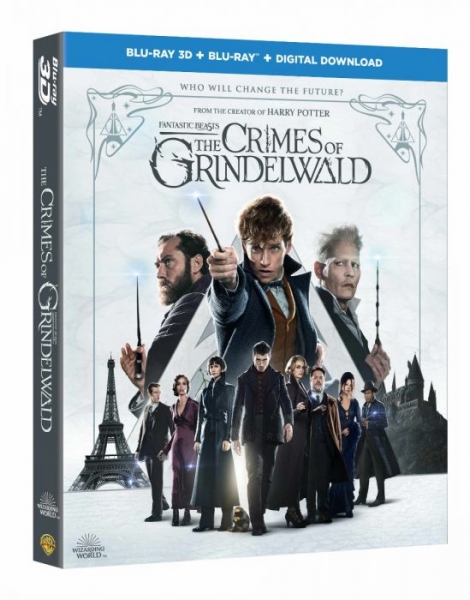 Photos Fantastic Beasts The Crimes Of Grindelwald Blu Ray Dvd Cover Art Released Snitchseeker Com